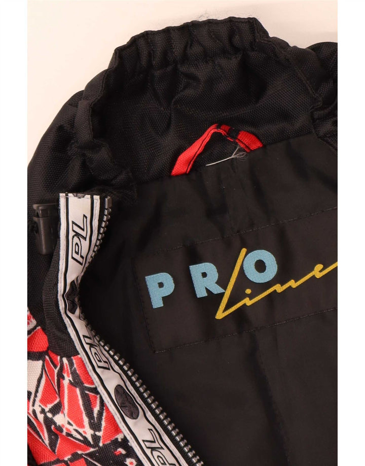 Proline Giacca anorak grafica da uomo UK 40 Large Rosso geometrica in poliammide