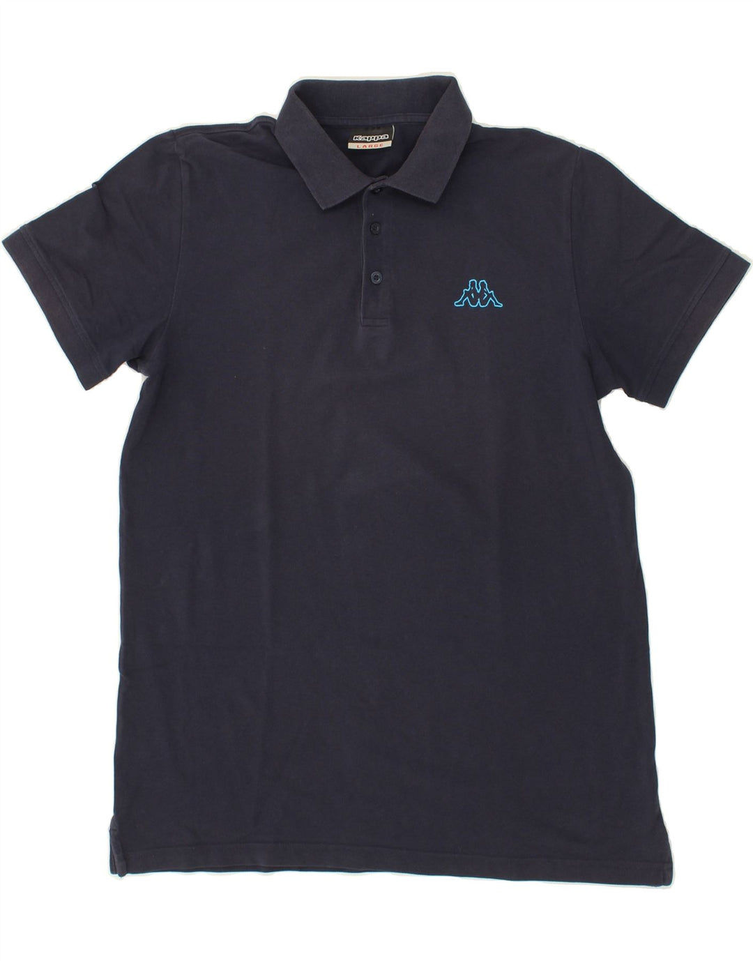 KAPPA Mens Polo Shirt Large Navy Blue Vintage Kappa and Second-Hand Kappa from Messina Hembry 