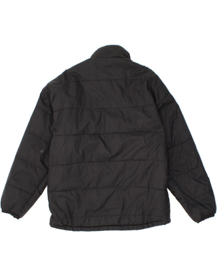 KAPPA Mens Padded Jacket UK 40 Large Black Polyamide Vintage Kappa and Second-Hand Kappa from Messina Hembry 