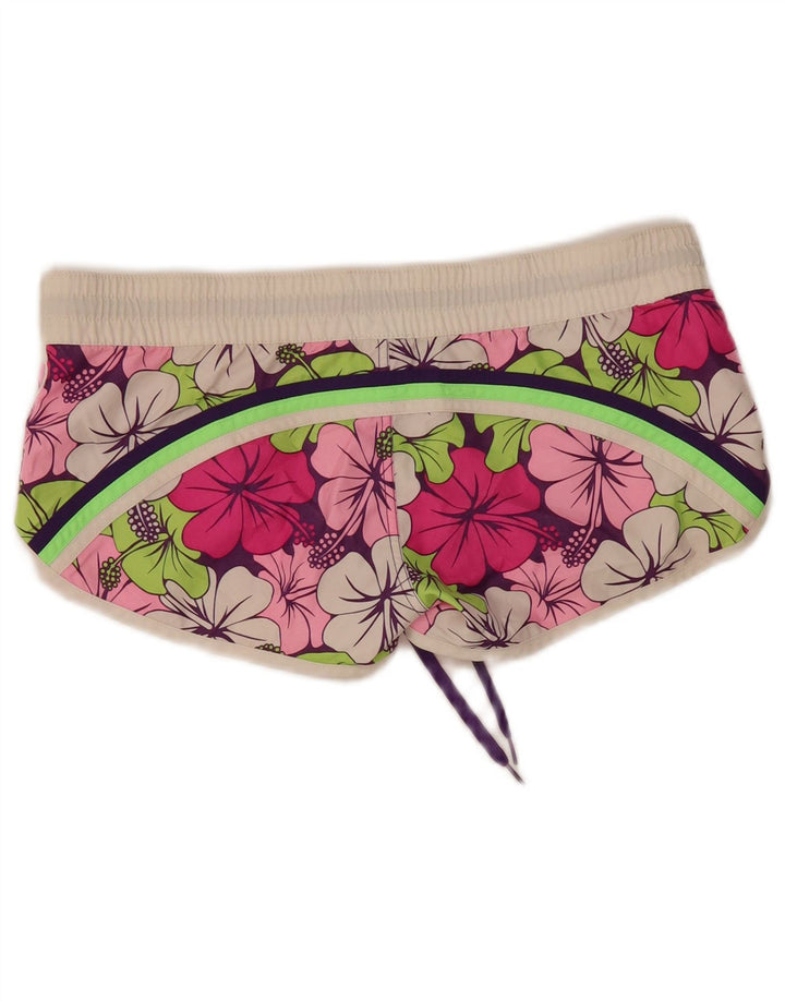 Pantaloncini da bagno da donna Sundek UK 16 Grande poliestere floreale multicolore