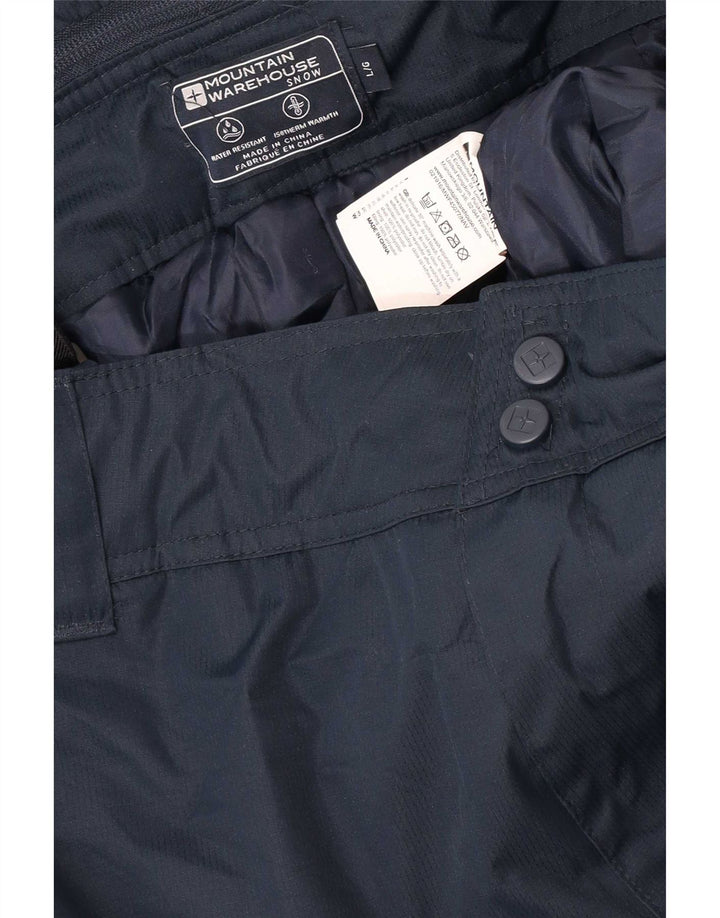 Mountain Warehouse Salopette da sci da uomo Pantaloni grandi in poliestere blu navy