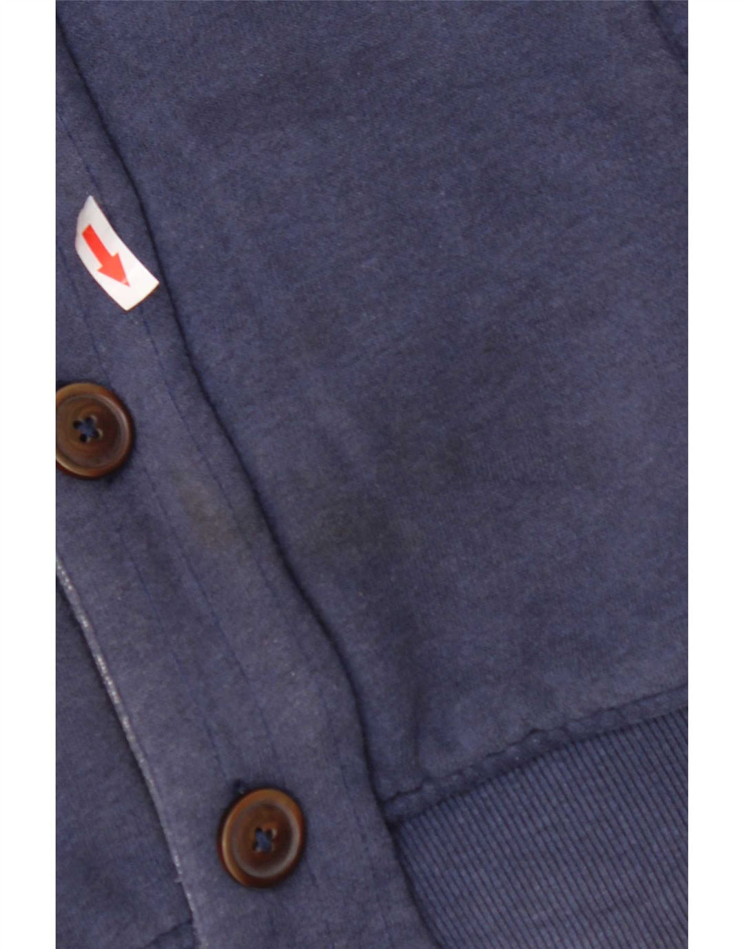 Giacca da uomo in sherpa da uomo Tommy Hilfiger grande in cotone blu