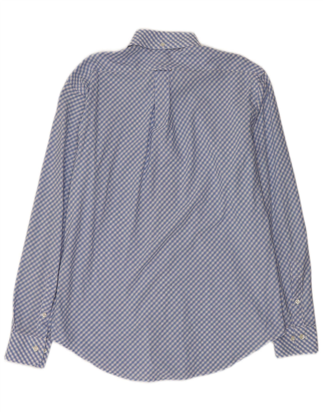 HENRY COTTONS Camicia da uomo taglia 40 cotone a quadretti blu medio
