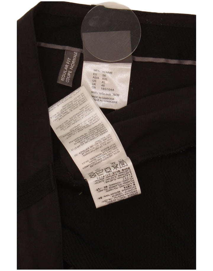 Pantaloncini cargo da uomo Jack Wolfskin UK 46 XL W40 Poliammide nera