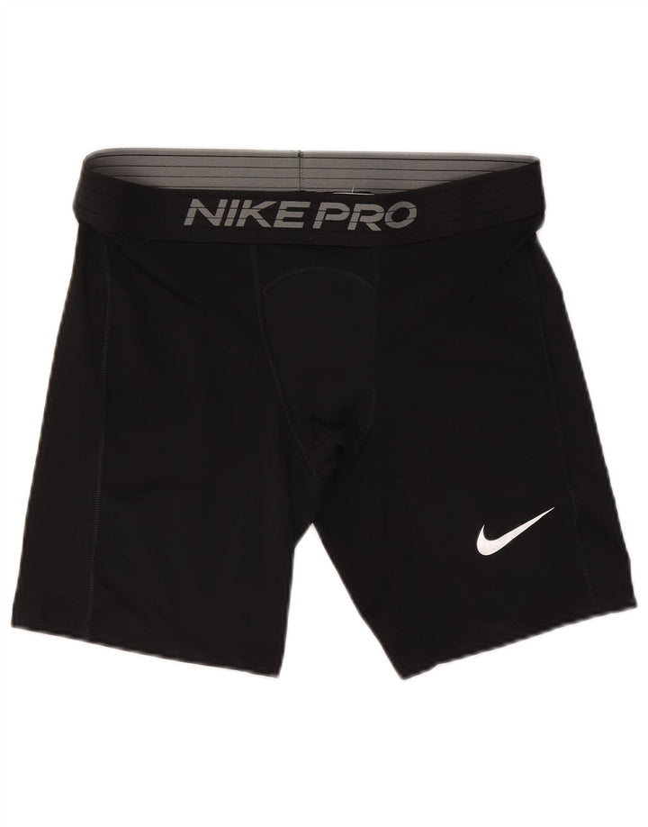 Pantaloncini sportivi Nike da uomo con vestibilità attillata grafica 2XL neri