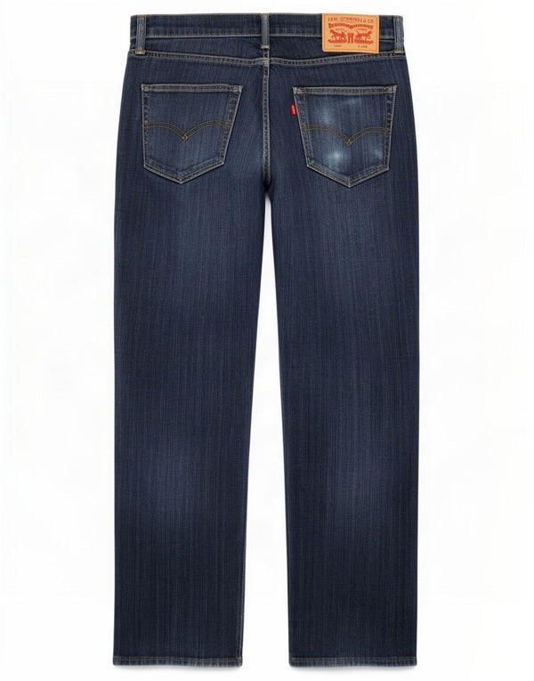 Levi's Uomo 504 Jeans dritti W34 L30 Cotone Blu