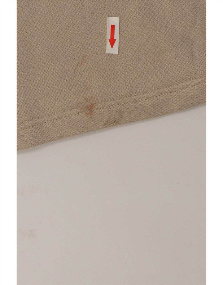 Pantaloncini sportivi Adidas da uomo di grandi dimensioni in cotone beige