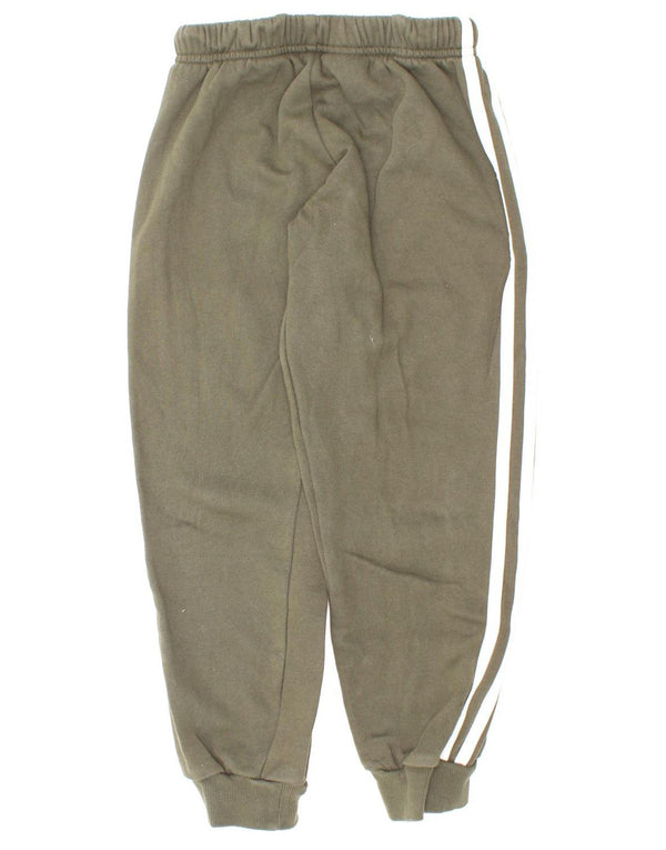 Pantaloni della tuta da ragazzo Adidas Joggers 6-7 anni in cotone kaki