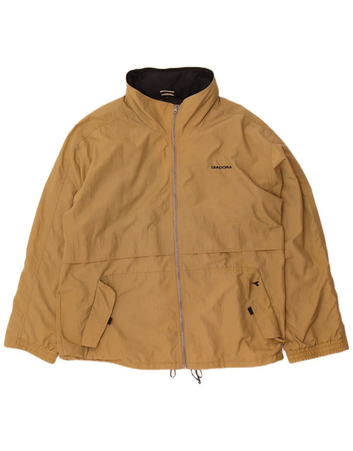 Giacca antipioggia da uomo Diadora UK 44 2XL Poliestere beige