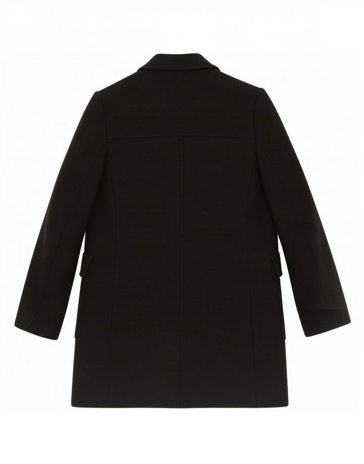 Cappotto doppiopetto da donna Zara UK 6 XS lana nera
