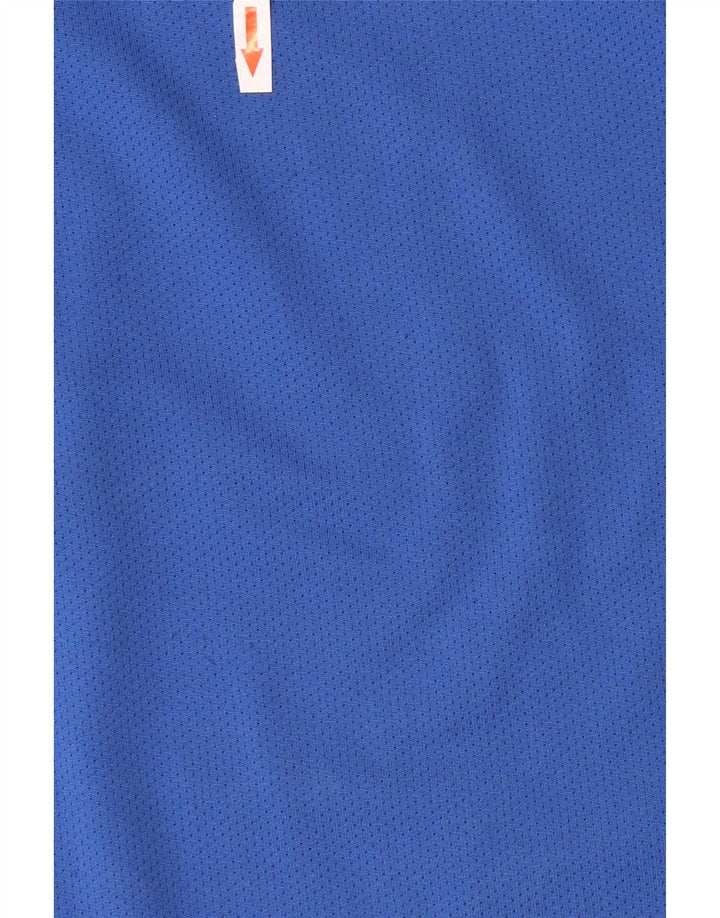T-shirt Nike Dri Fit da uomo, grande, in poliestere blu