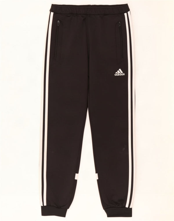 Adidas Pantaloni da tuta da ragazzo Joggers 13-14 anni Large Nero Colourblock