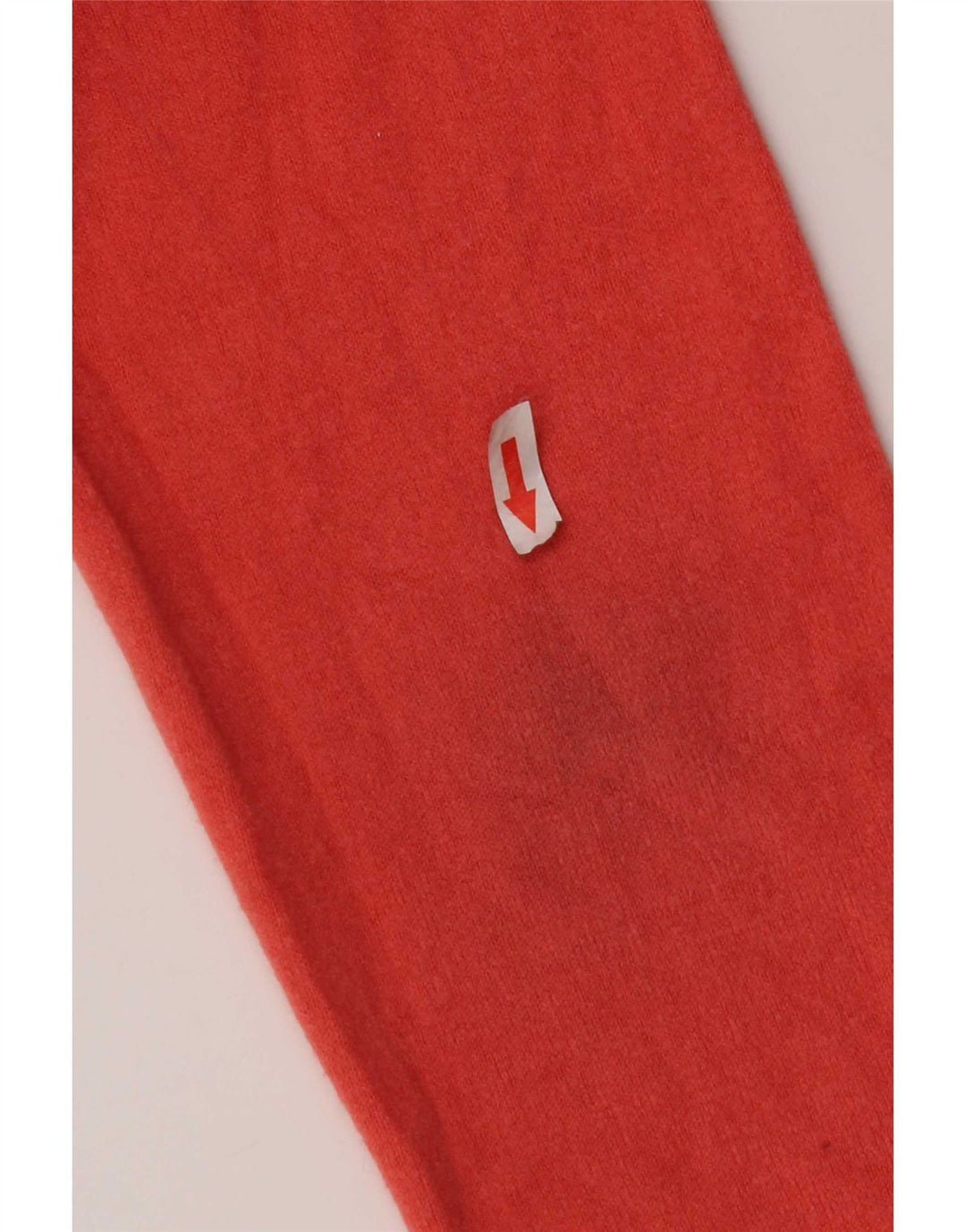 Maglione da donna con scollo a V Marks & Spencer UK 12 Acrilico rosso medio