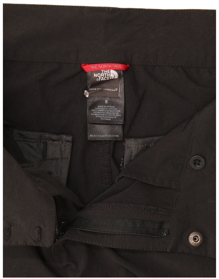 Pantaloni cargo dritti da donna The North Face US 6 Medium W30 L30 Neri