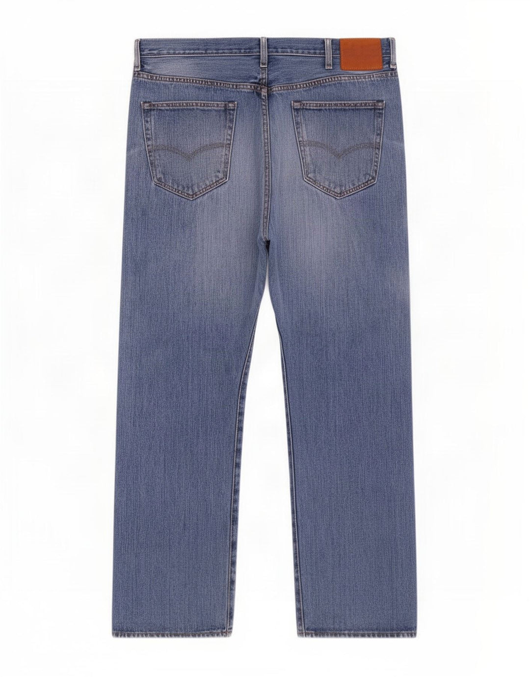 Jeans dritti da uomo Levi's W40 L32 in cotone blu