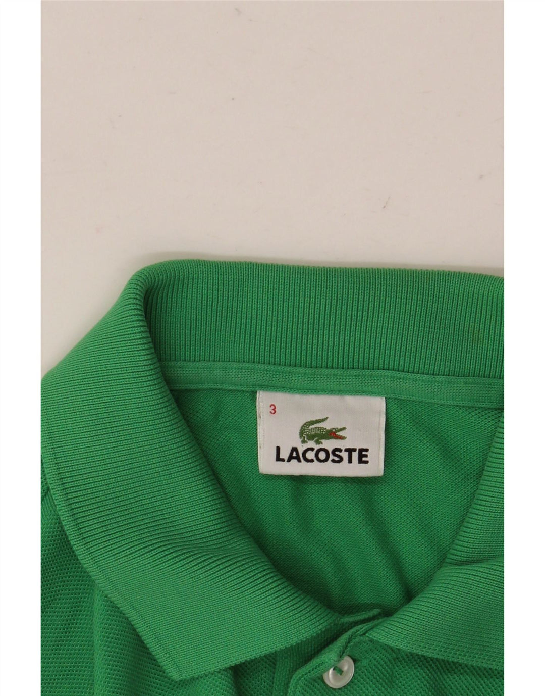 Polo da uomo LACOSTE taglia 3 piccola verde