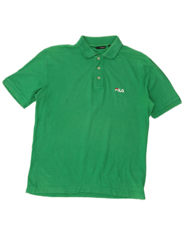 Polo Uomo Fila Small Verde Cotone