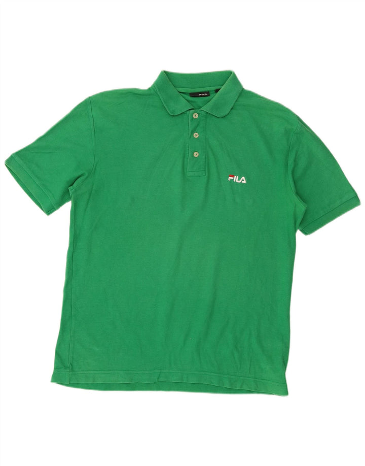 Polo Uomo Fila Small Verde Cotone