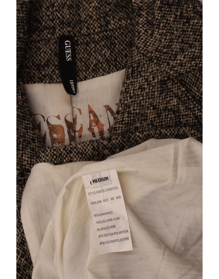 Cappotto da donna Guess UK 12 Lana screziata grigio medio