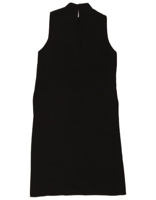 Abito a trapezio senza maniche da donna Zara UK 10 piccolo nero