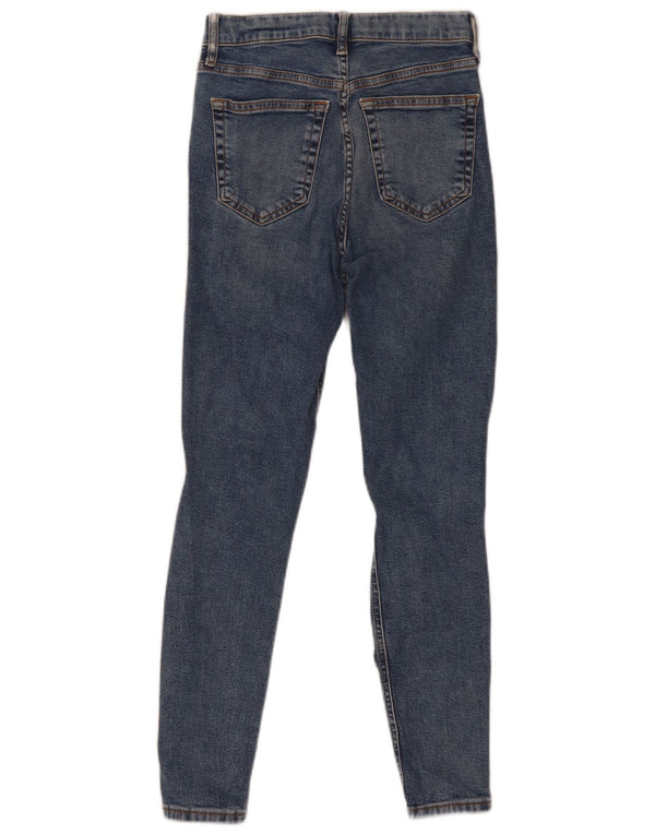 Topshop Jeans skinny effetto consumato Jamie da donna W26 L26 in cotone blu