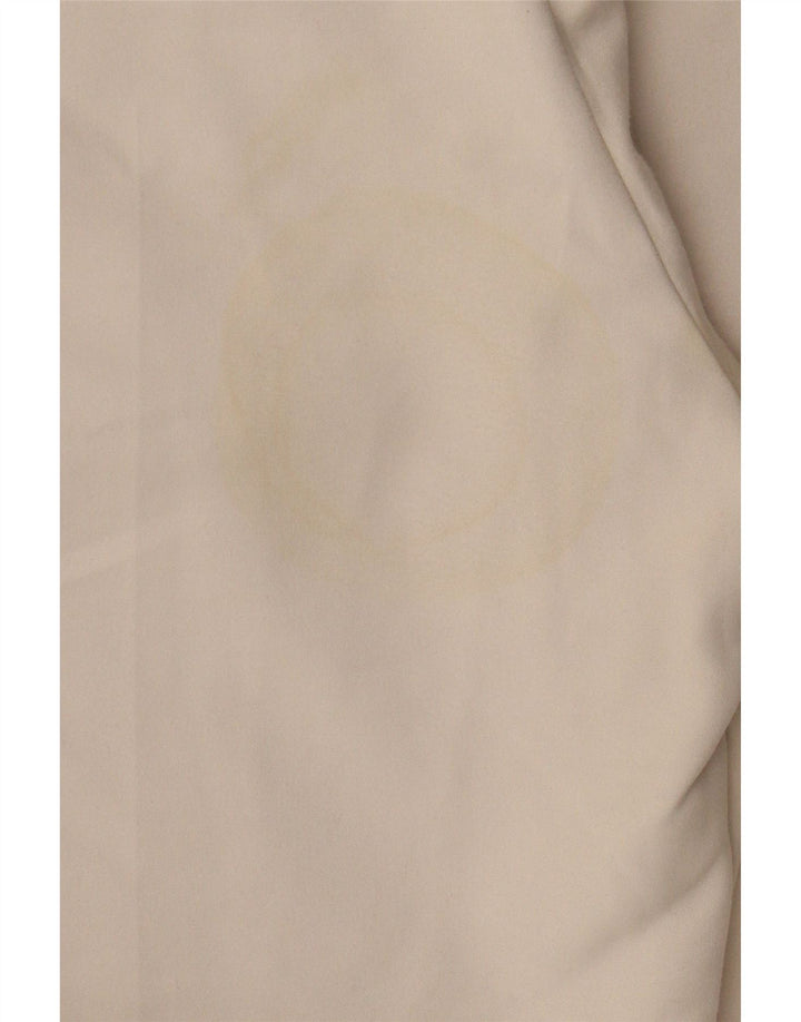 Pantaloni chino affusolati da donna Zara medi W28 L27 Beige