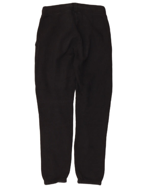 JACK WILLS Pantaloni da tuta con grafica da donna Joggers UK 8 Small Nero