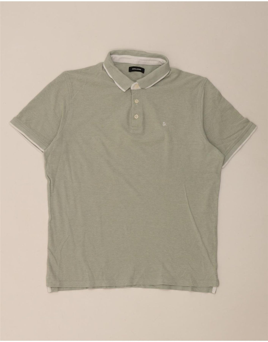 Polo da uomo Jack & Jones 2XL cotone verde