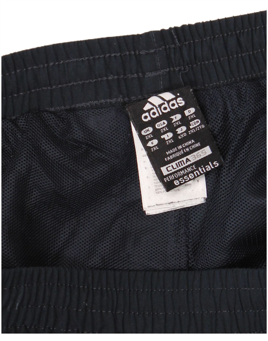 Pantaloni da tuta Adidas Clima 365 da uomo 2XL poliestere blu navy