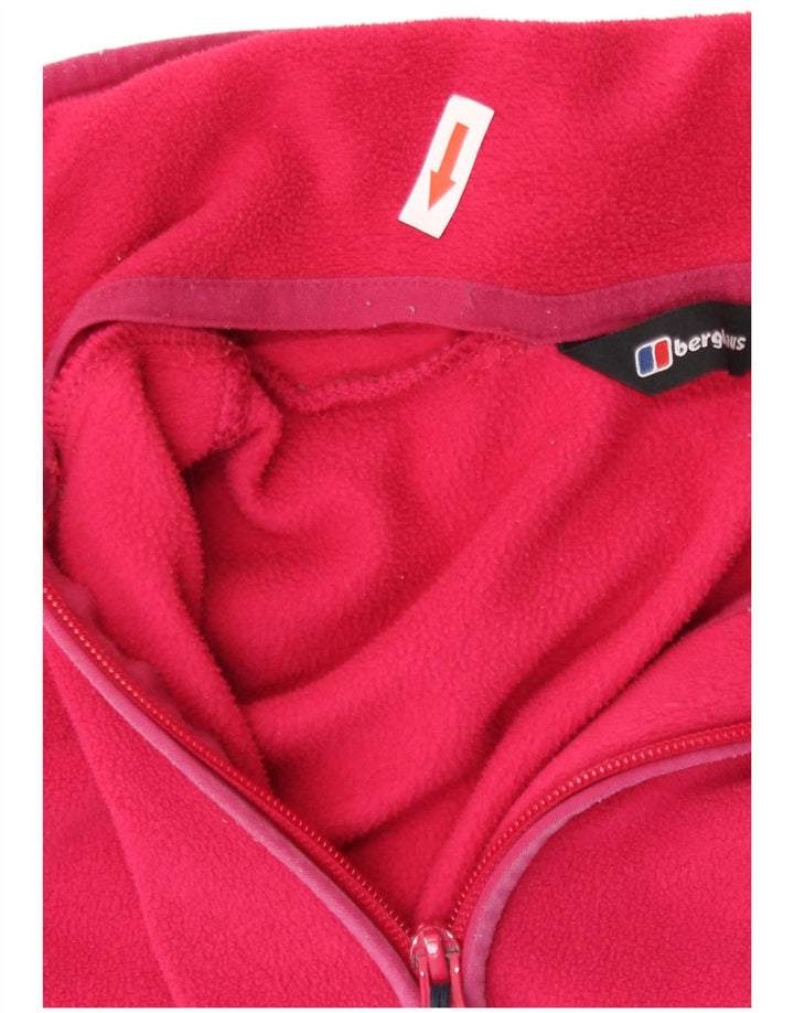 Giacca in pile da donna Berghaus UK 12 poliestere rosa medio