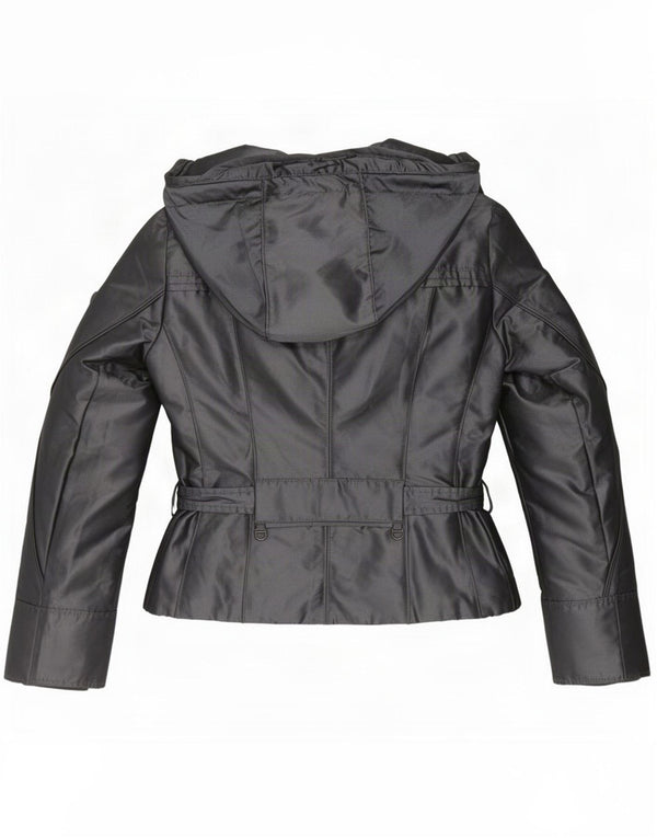 Giacca a vento con cappuccio da donna PEUTEREY UK 18 XL Argento Poliestere