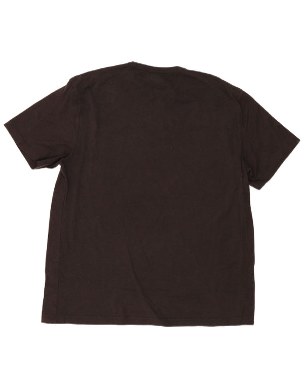 Maglietta da uomo Lee Top XL in cotone a righe nere