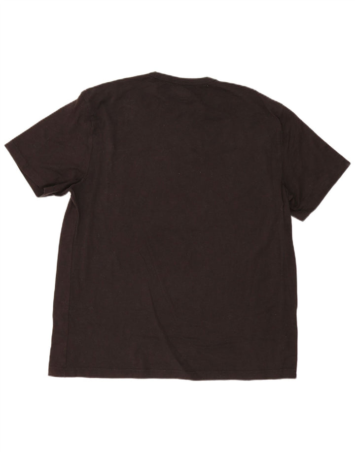 Maglietta da uomo Lee Top XL in cotone a righe nere