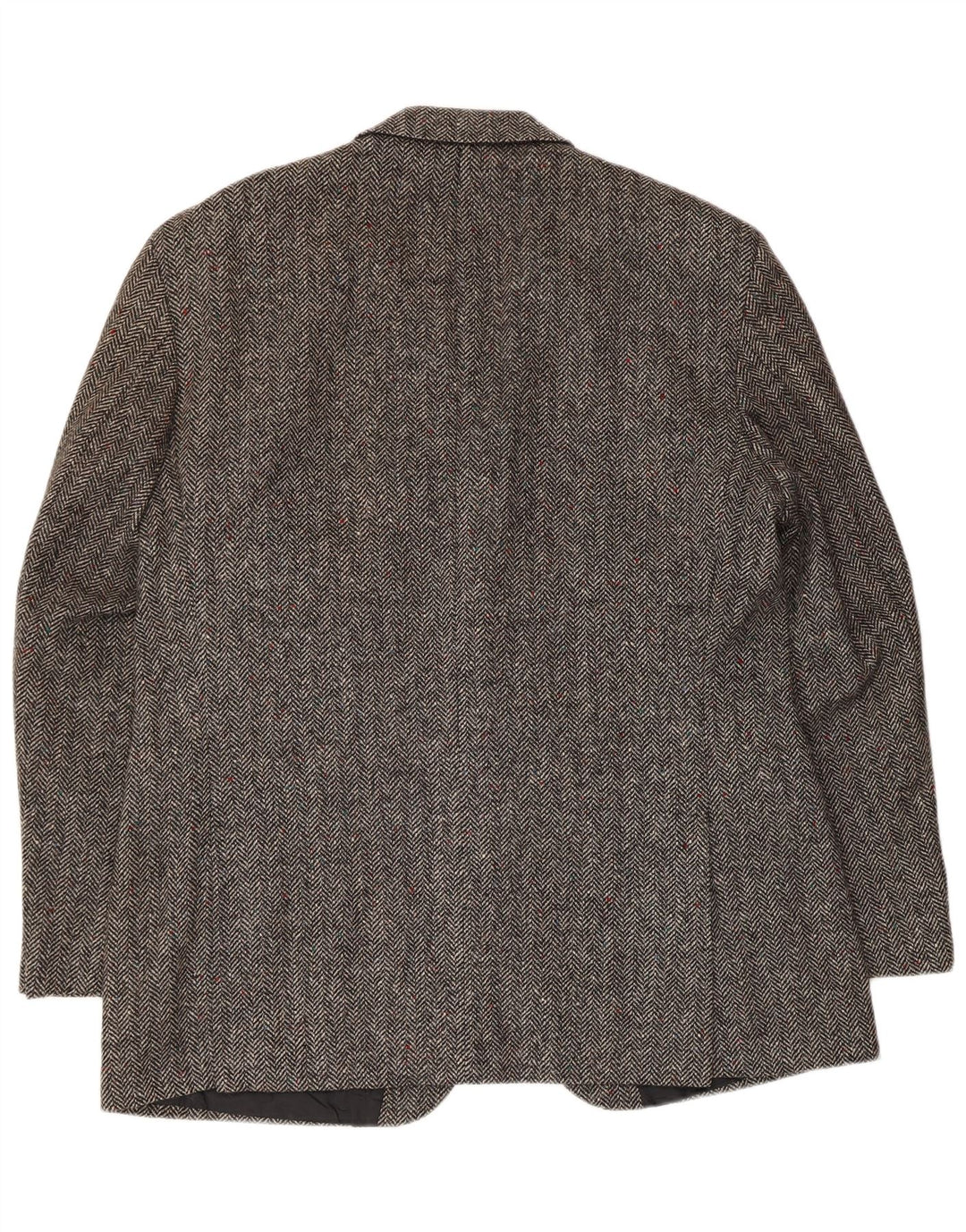 Giacca blazer a 2 bottoni da uomo Marks & Spencer UK 38 grigio medio a spina di pesce