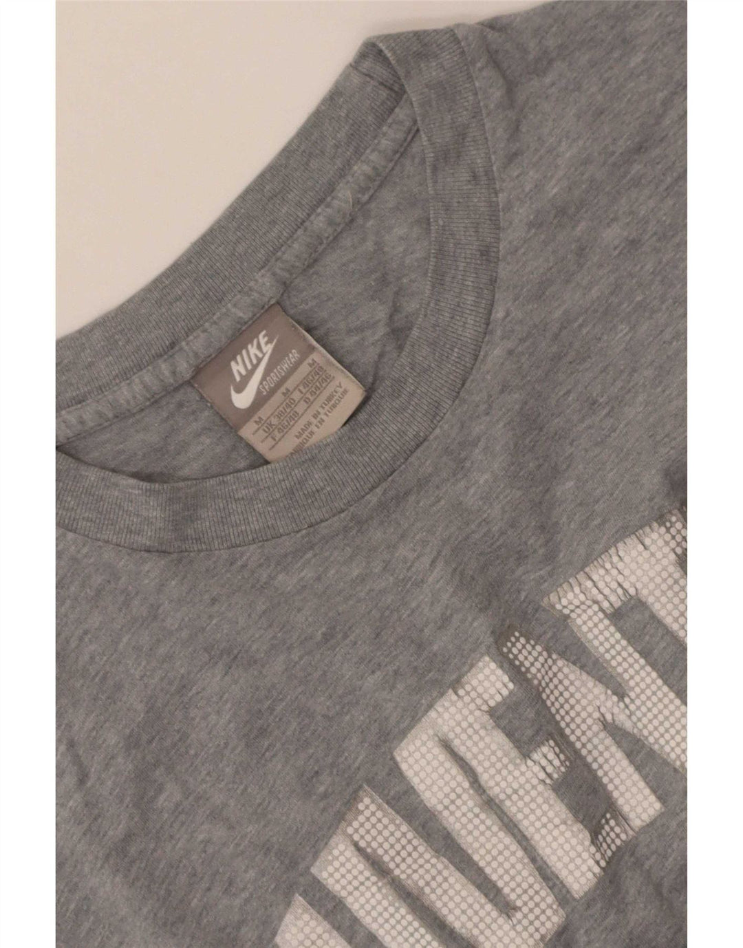 T-shirt grafica da uomo Nike Juventus UK 38/40 Grigio medio