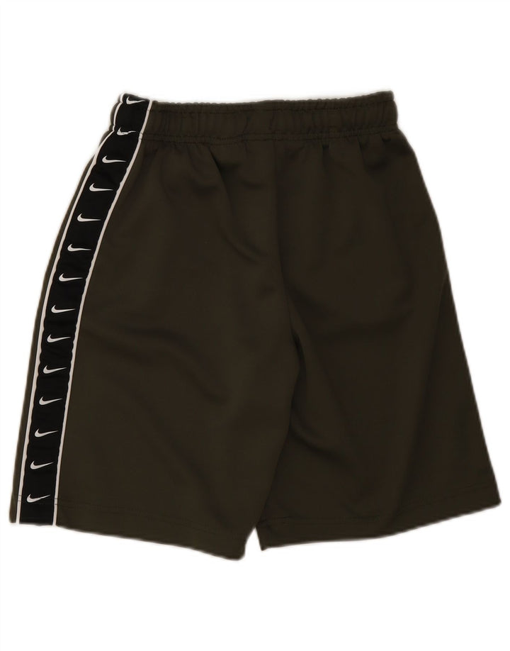 Pantaloncini sportivi Nike da ragazzo con grafica 12-13 anni Large in poliestere kaki