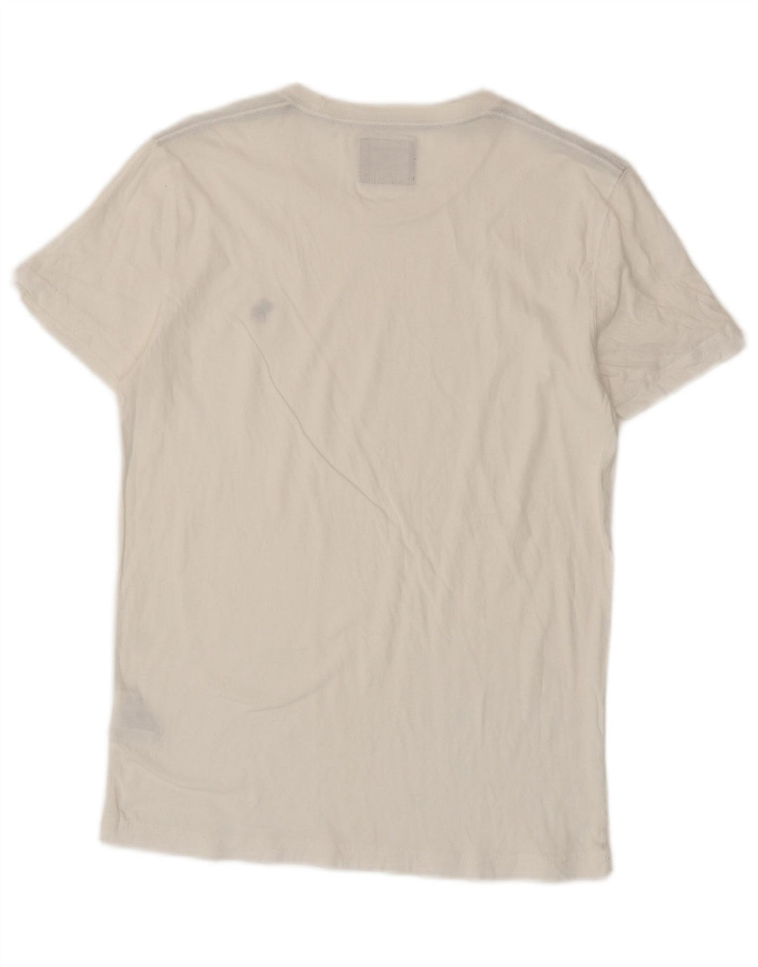 T-shirt da uomo ABERCROMBIE & FITCH XS in cotone bianco