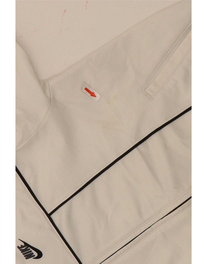 Giacca da tuta da ragazzo Nike, 10-11 anni, colore bianco medio, color block sportivo
