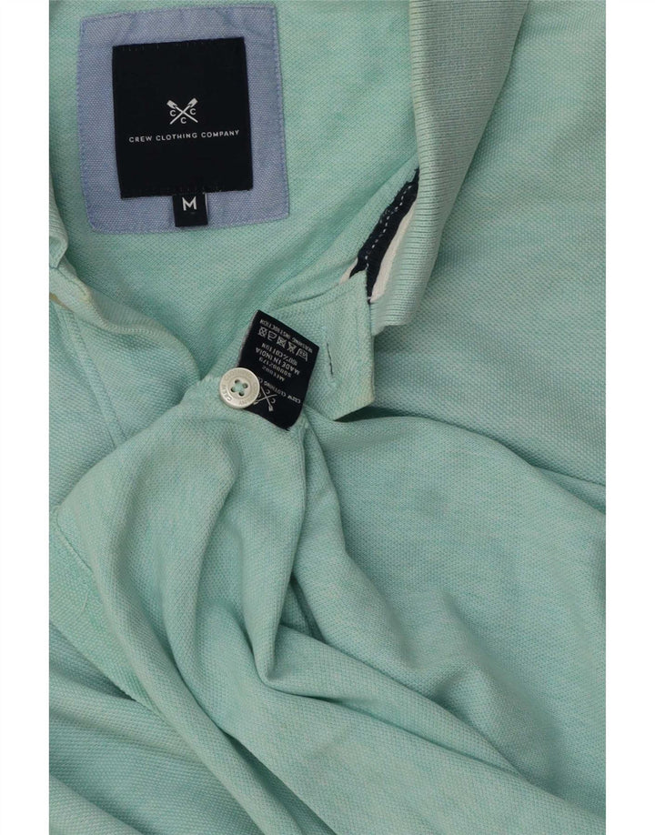 Crew Clothing Polo da uomo in cotone verde medio