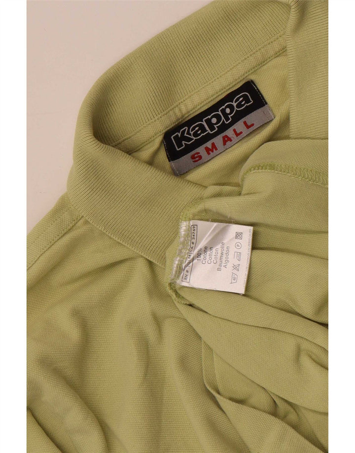 Polo Kappa Uomo Small Verde Cotone
