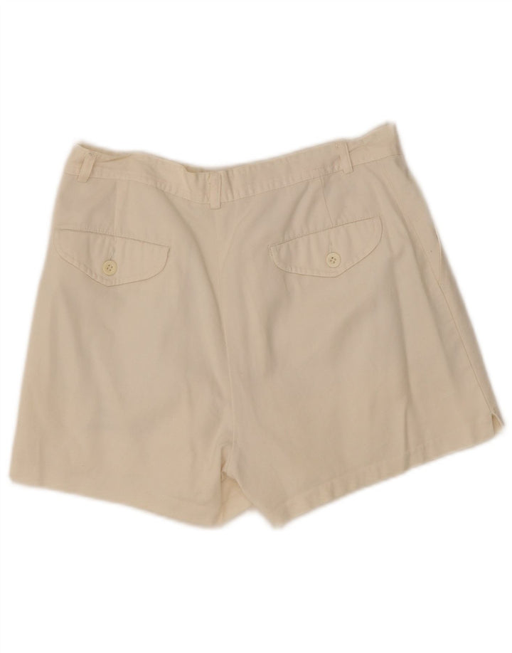 Pantaloncini chino da uomo Sergio Tacchini IT 46 piccoli W28 bianchi