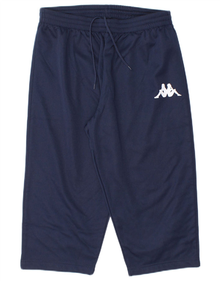 Pantaloni Tuta Bambino Kappa 13-14 Anni Large Blu Navy Poliestere