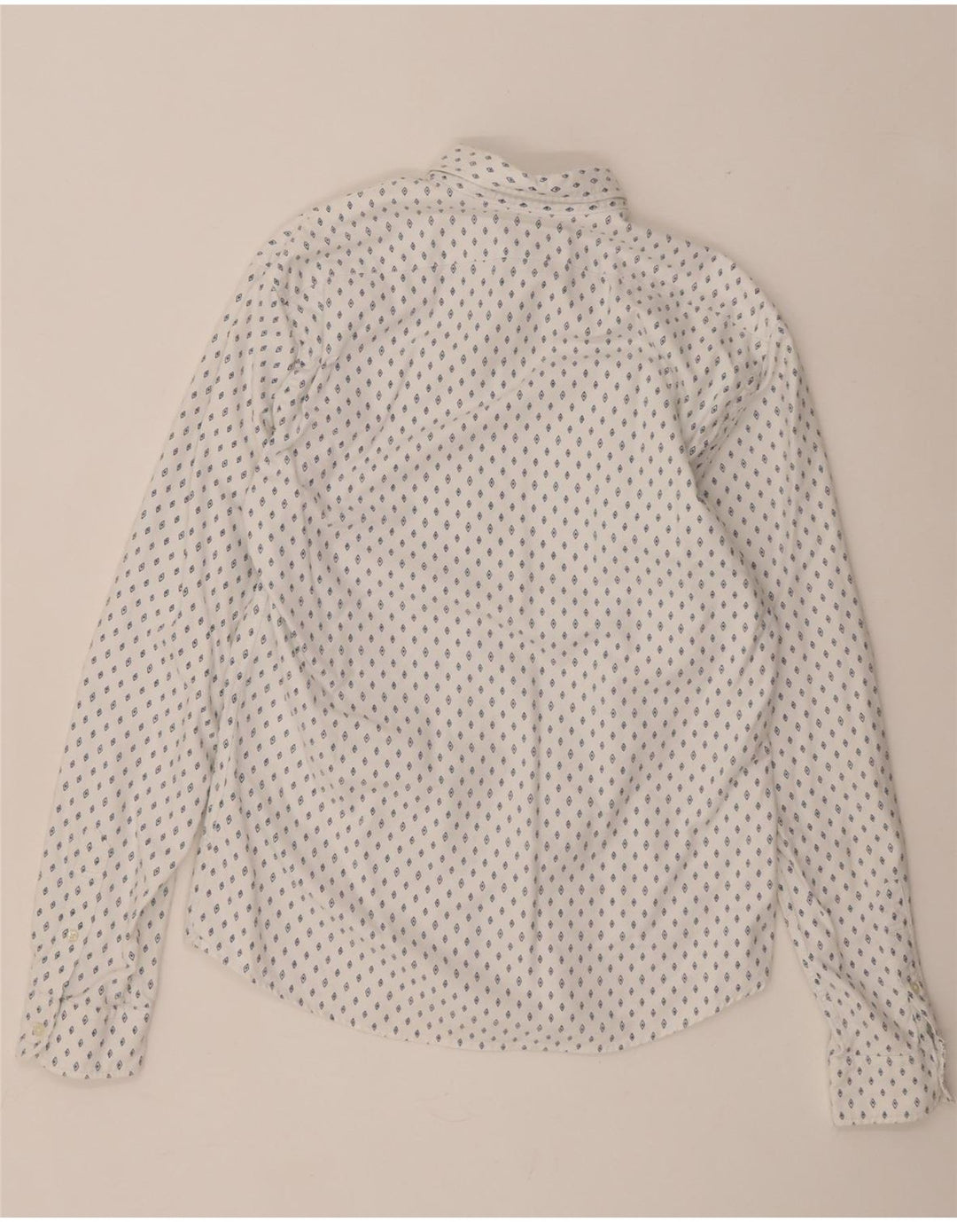 Camicia da uomo Classic Fit Scotch & Soda in cotone maculato bianco medio