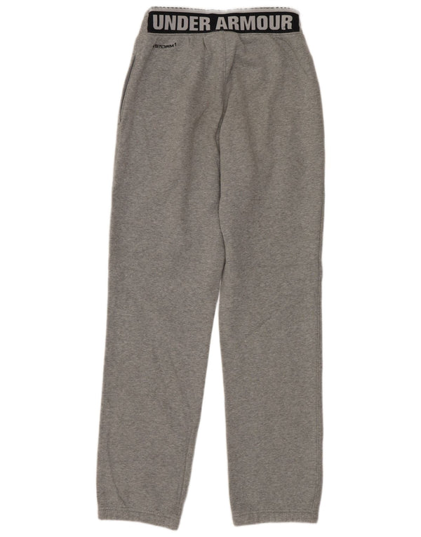 Pantaloni da tuta da uomo larghi Under Armour piccoli in cotone grigio