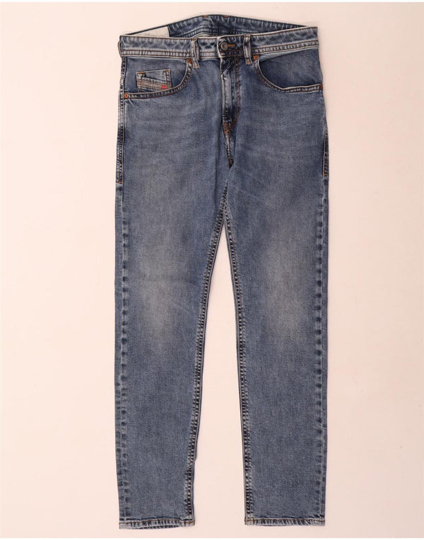 Jeans slim da uomo Diesel W30 L31 cotone blu
