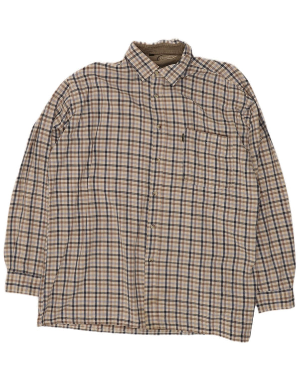 Camicia in flanella da uomo Champion XL in cotone a quadretti multicolore