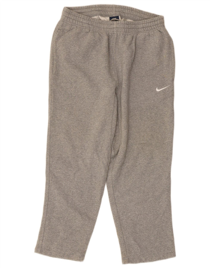 Pantaloni da tuta da uomo Nike Small in cotone chiazzato grigio