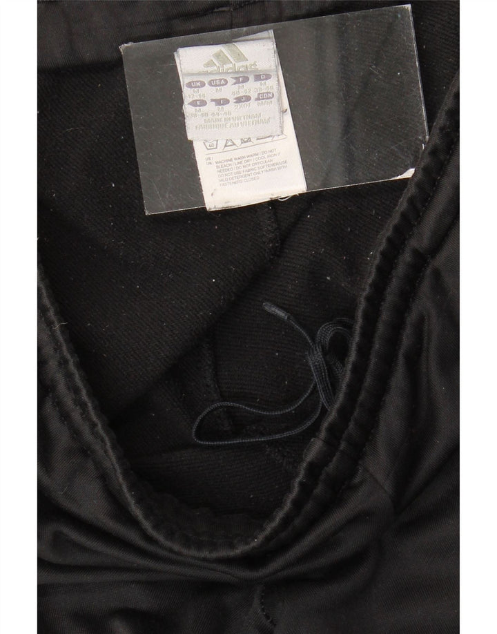 Pantaloni da tuta da donna Adidas UK 12/14 Medium Nero Poliestere