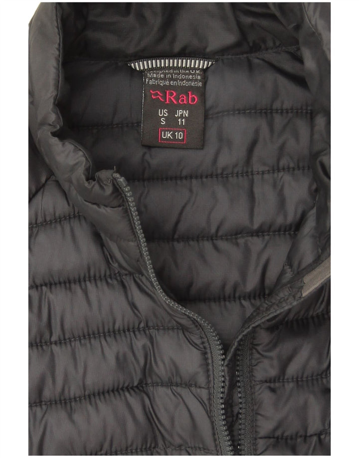 Giacca imbottita oversize da donna Rab UK 10 Small Poliammide grigia