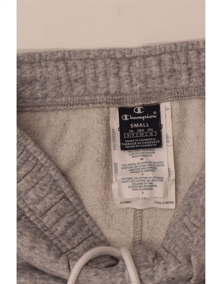 Pantaloncini sportivi da uomo Champion piccoli in cotone chiazzato grigio